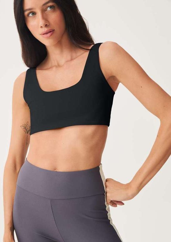 Imagem principal Top Esportivo com Fio Lycra Preto Hering Hering