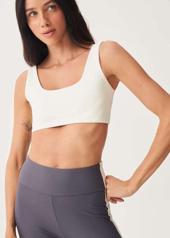 Imagem principal Top Esportivo com Fio Lycra Branco Hering Hering