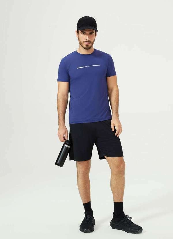 Imagem principal Bermuda Esportiva Basica Masculina Easy Care Preto Hering Hering