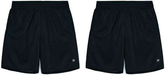 Kit 2 Bermudas Esportivas Masculinas Preto
