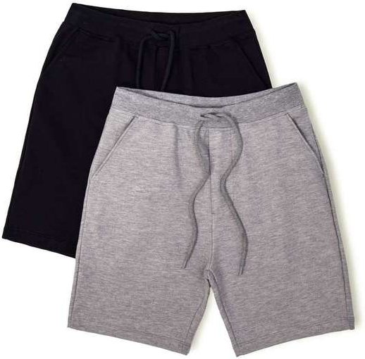 Imagem principal Kit 2 Bermudas Masculinas em Moletom Preto Hering Hering