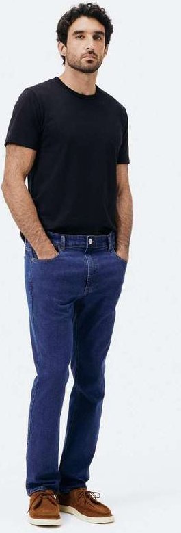 Imagem principal Calca Masculina Slim em Jeans Azul Hering Hering