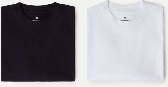 Imagem principal Kit 2 Camisetas Masculinas Super Cotton Ginga Preto Hering Hering