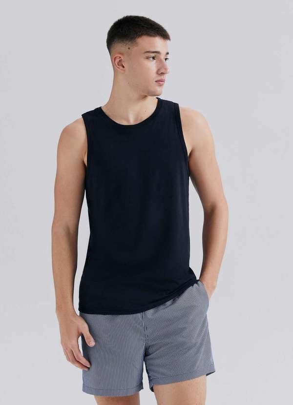 Imagem principal Regata Masculina em Malha Preto Hering Hering