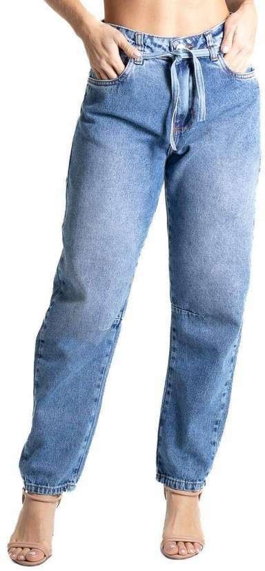 Imagem principal Calça Jeans Sawary Barrel - 280525 Azul Sawary