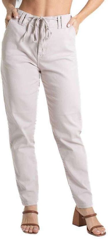 Imagem principal Calça Sarja Sawary Mom - 280308 Bege Sawary