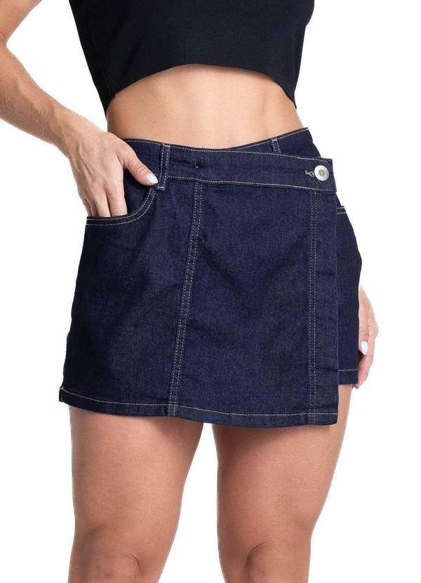 Shorts Saia Jeans Sawary - 281934 Azul