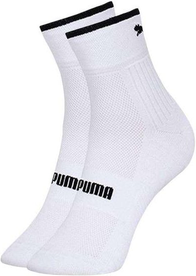 Imagem principal Meia Puma Cano Baixo Sport Feminina Branco Puma