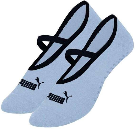 Imagem principal Meia Puma Sapatilha Pilates Antiderrapante Feminina Azul Puma