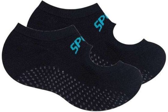 Imagem principal Meia Selene Sapatilha Pilates Antiderrapante Feminina Preto SELENE