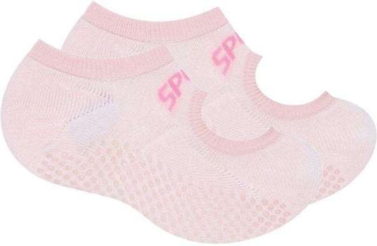 Imagem principal Meia Selene Sapatilha Pilates Antiderrapante Feminina Rosa SELENE