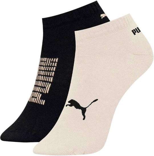 Imagem principal Kit 2 pares de Meias Puma Sapatilha Esportiva Masculina Preto Puma