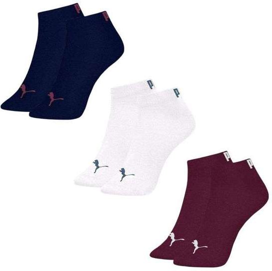 Imagem principal Kit 3 pares de Meia Puma Logo Masculina Azul Puma