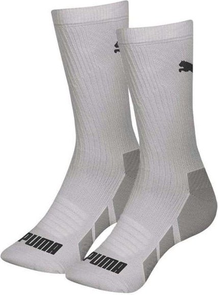 Imagem principal Meia Puma Cano Longo Esportiva Masculina Cinza Puma