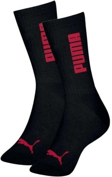 Imagem principal Meia Puma Esportiva Cano Longo Masculina Preto Puma