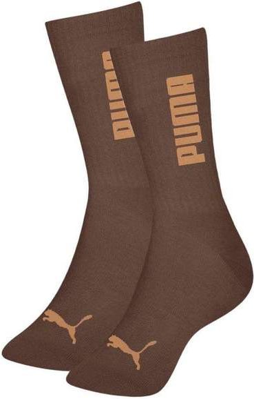 Imagem principal Meia Puma Esportiva Cano Longo Masculina Marrom Puma