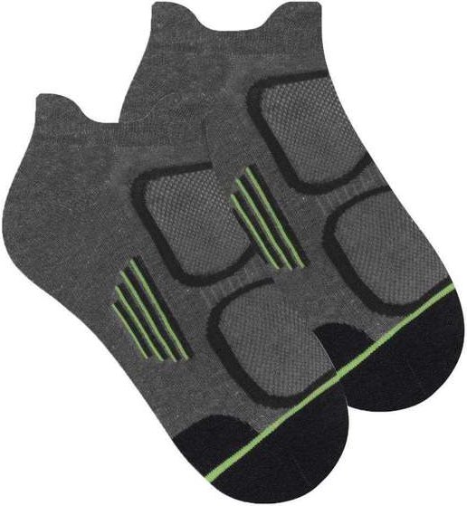 Imagem principal Meia Sapatilha Selene Esportiva Performance Masculina Preto SELENE