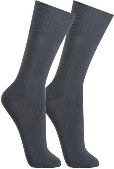 Imagem principal Meia Social Selene Clássica Masculina Cinza SELENE