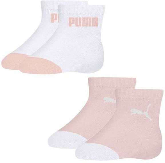 Imagem principal Kit 2 pares de Meias Puma Cano Baixo Bebê Rosa Puma