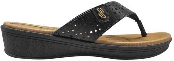 Imagem principal Chinelo Usaflex Anabela Feminino Preto Usaflex