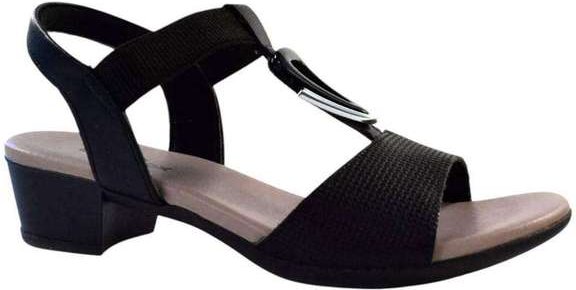 Imagem principal Sandália Usaflex Salto Bloco Feminina Preto Usaflex