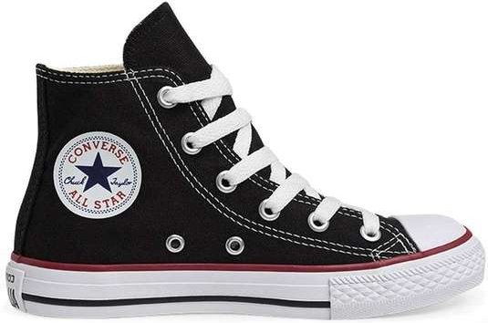 Tênis Converse All Star Chuck Taylor Hi Kids Preto