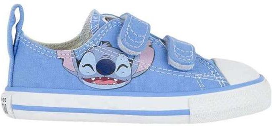 Tênis Converse All Star Chuck Taylor Disney Stitch Ox Infantil Azul