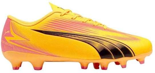 Chuteira Campo Puma Ultra Play Fg/Ag Bdp Infantil Amarelo