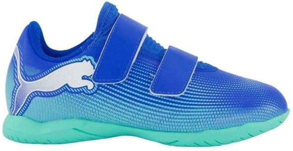 Chuteira Futsal Puma Future 7 Play It V Ps Infantil Azul