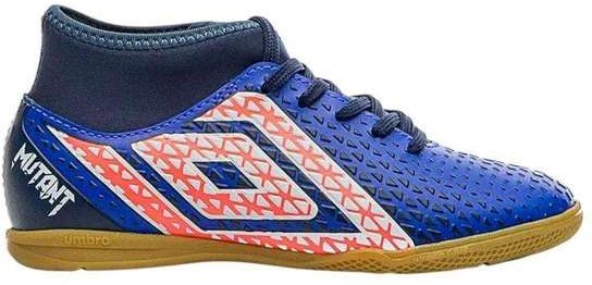 Chuteira Futsal Umbro Mutant Infantil Azul