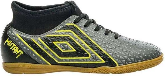Chuteira Futsal Umbro Mutant Infantil Cinza
