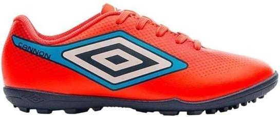Chuteira Society Umbro Cannon Infantil Laranja