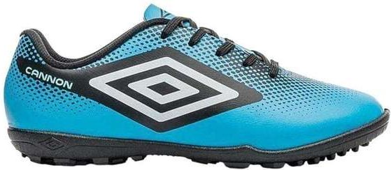 Chuteira Society Umbro Cannon Infantil Azul