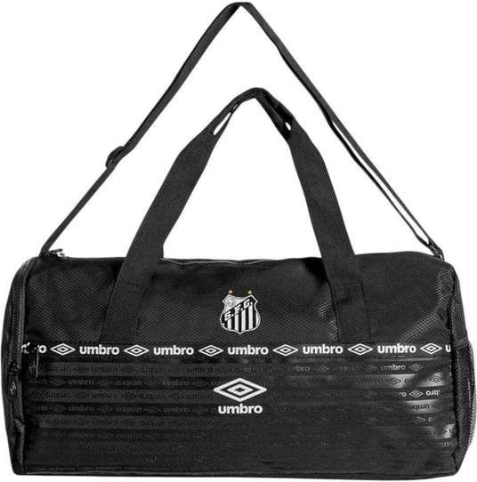 Bolsa Viagem Umbro Santos 2023/24 Preto