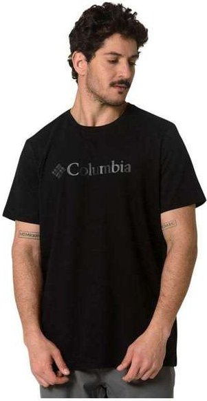 Camiseta Columbia Basic Logo Ii Branded Masculina Preto