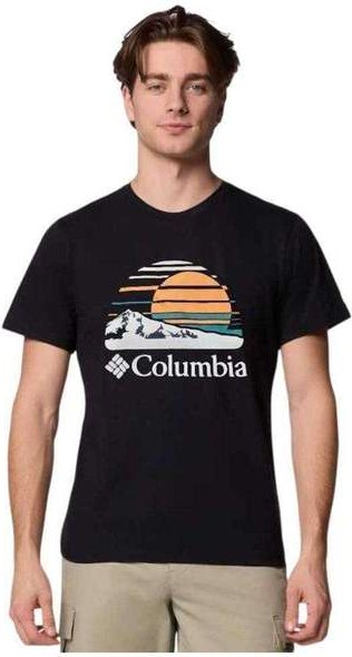 Camiseta Columbia Peaceful Perspective Masculino Preto