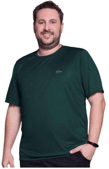 Imagem principal Camiseta Selene Dry Fit Plus Size Masculina Verde SELENE