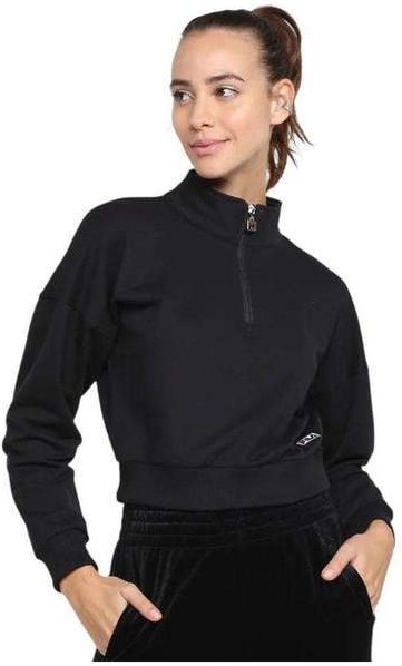 Imagem principal Moletom Fila Basic Classic Plus Size Feminino Preto Fila