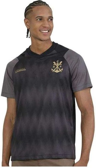 Imagem principal Camisa Braziline Flamengo Energia Masculina Preto braziline