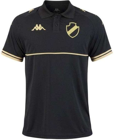 Imagem principal Camisa Polo Kappa Vasco Supporter Monochromatic Masculina Preto Kappa