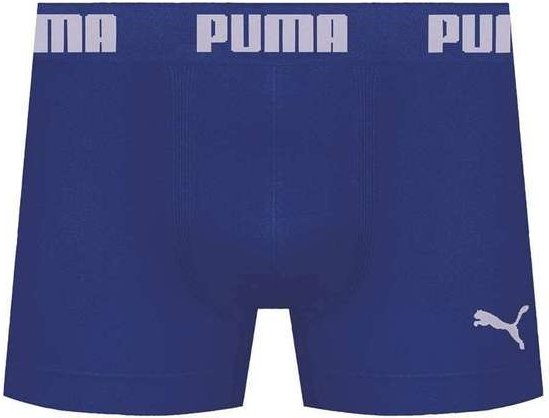 Imagem principal Cueca Boxer Puma sem Costura Masculina Azul Puma