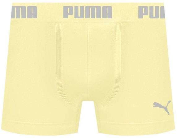 Imagem principal Cueca Puma Boxer sem Costura Masculina Amarelo Puma