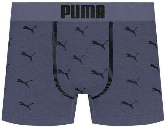 Imagem principal Cueca Puma Boxer sem Costura Masculina Azul Puma