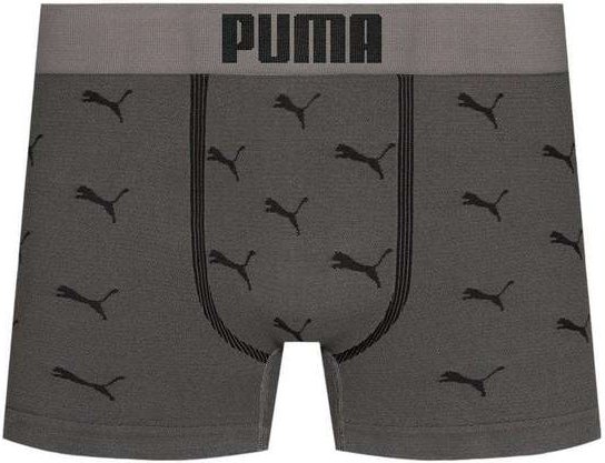 Imagem principal Cueca Puma Boxer sem Costura Masculina Cinza Puma