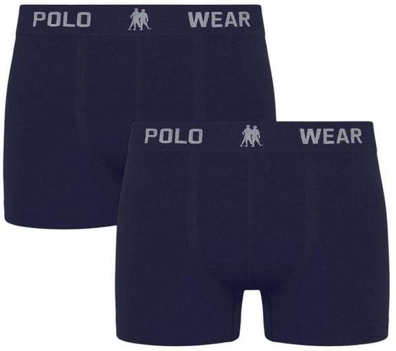 Imagem principal Kit 2 Cuecas Boxer Polo Wear Masculina Azul Polo Wear