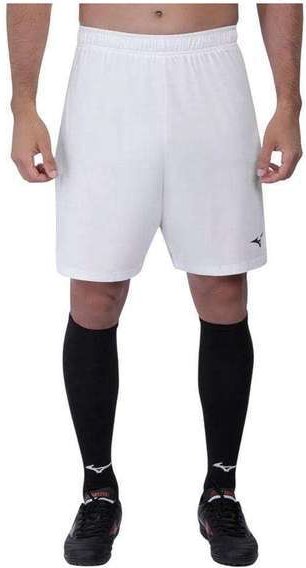Imagem principal Calção Mizuno Futebol I Masculino Branco Mizuno