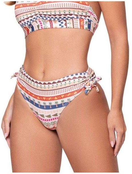 Imagem principal Calcinha Biquíni Selene Amarração Feminina Bege SELENE