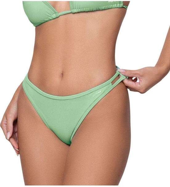 Calcinha Biquíni Selene com Tiras Feminina Verde