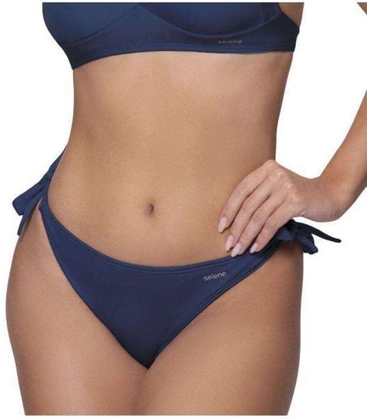 Imagem principal Calcinha Biquíni Selene de Amarrar Feminina Azul SELENE