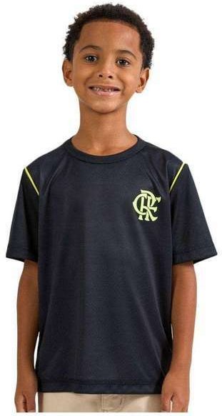 Imagem principal Camisa Braziline Flamengo Ser Infantil Preto braziline